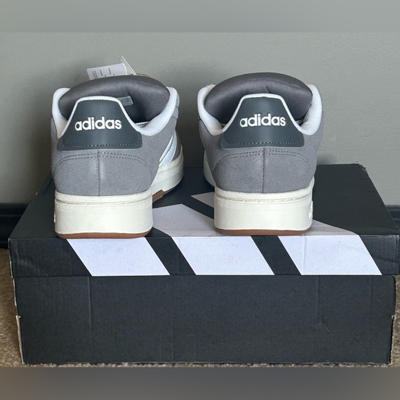 Adidas Men's Grand Court Alpha 00s Classic Gray and White Sneakers size 11 - Picture 6 of 12